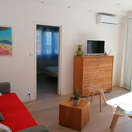 Apartament Plage Des Lecques - 40 M Apartment With Terrace And 110M Garden Saint-Cyr-sur-Mer